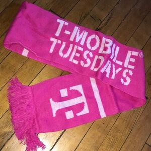 T-Mobile Tuesdays Pink Promotional‎ Scarf